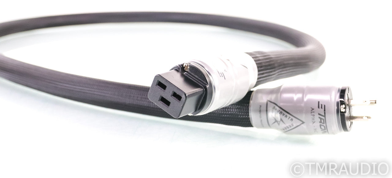 Shunyata Research Zitron Alpha HC Power Cord; 1.75m AC Cable; C19