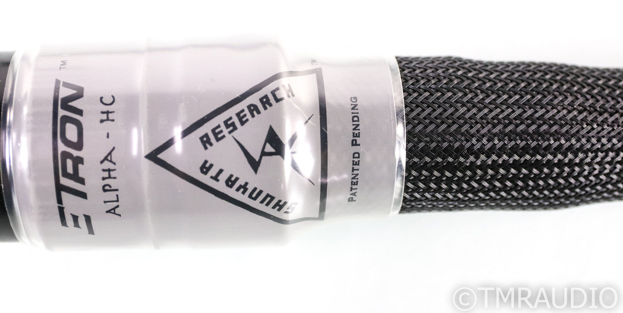 Shunyata Research Zitron Alpha HC Power Cord; 1.75m AC Cable; C19