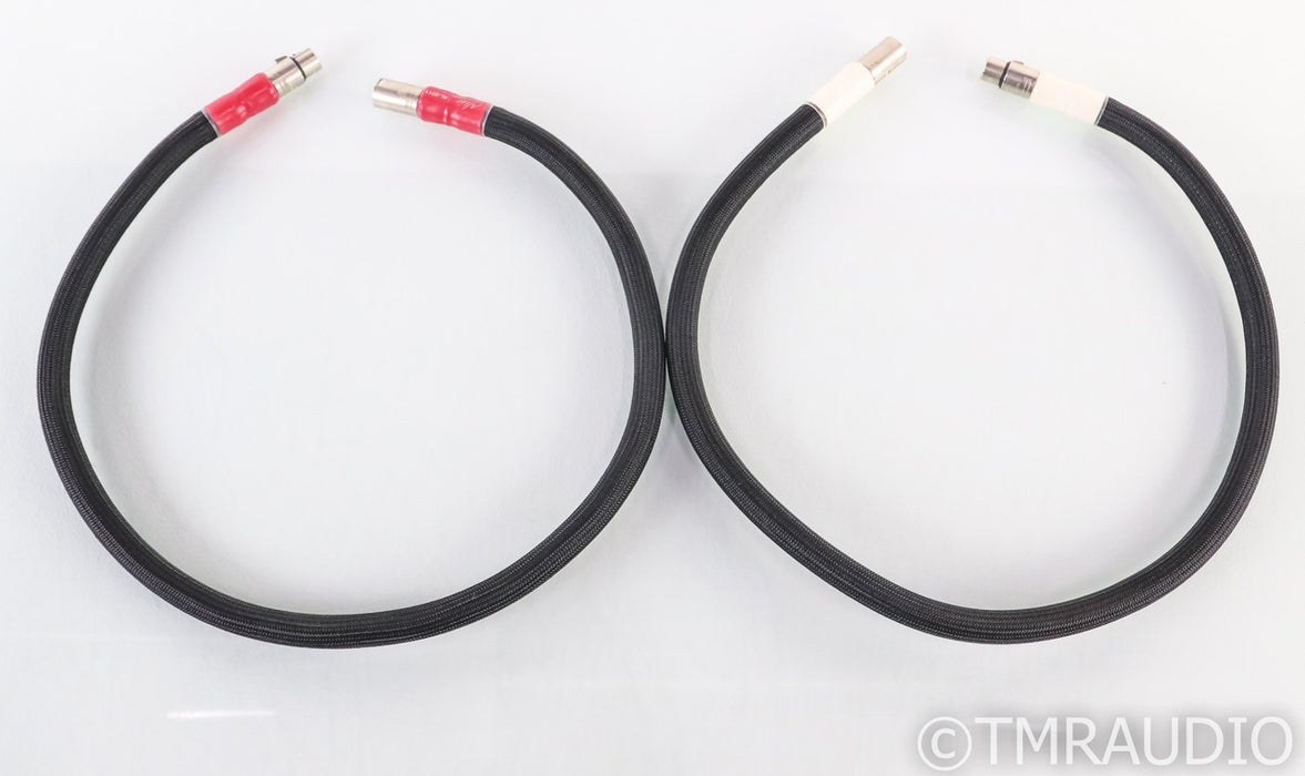Shunyata Research Altair XLR Cables; 1m Pair of Balanced Interconnects