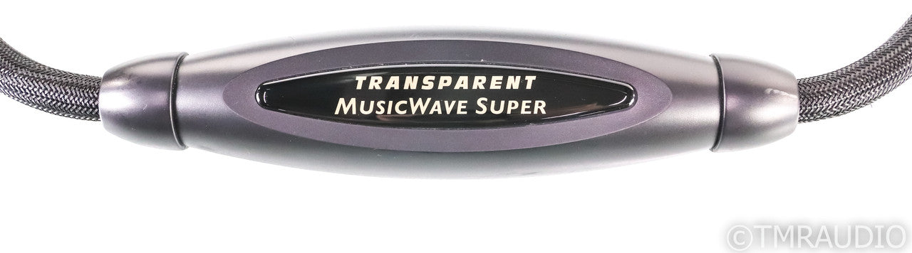 Transparent Audio MusicWave Super MM Speaker Cables; 3m Pair