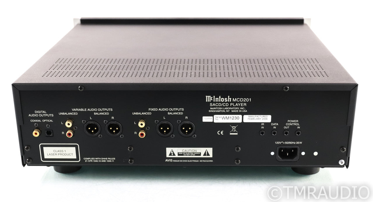 McIntosh MCD-201 SACD / CD Player; MCD201; Remote