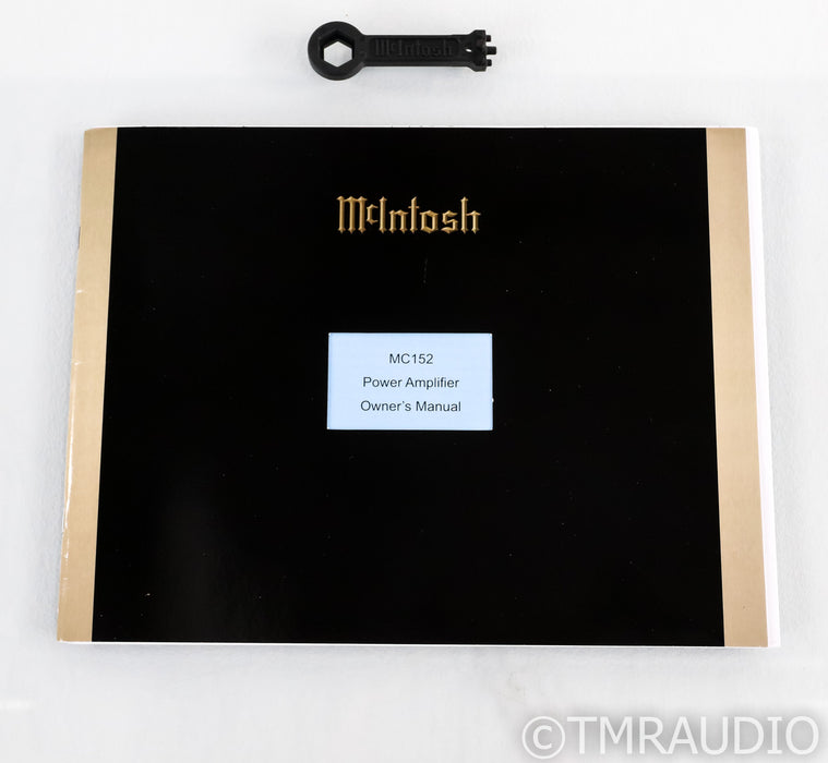 McIntosh MC152 Stereo Power Amplifier; MC-152