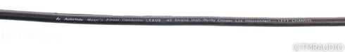 Audio Note Litz RCA Cables; 1m Pair Interconnects; AN-P; Lexus