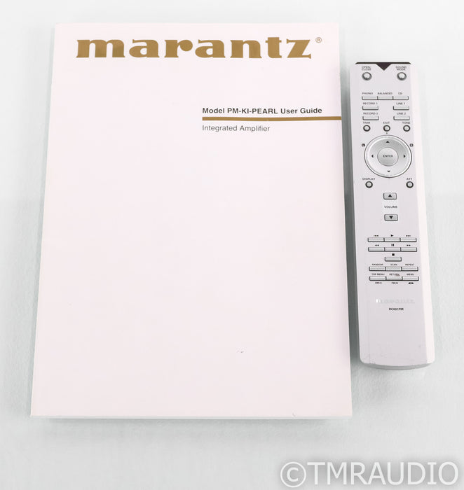 Marantz PM-KI-Pearl Stereo Integrated Amplifier; Black; Remote