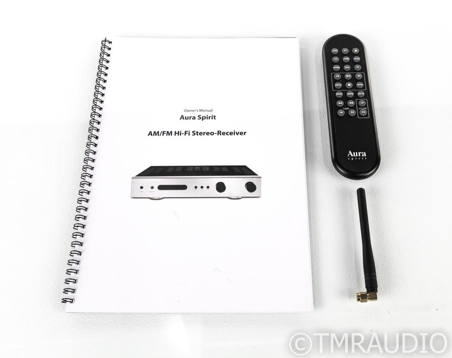 Aura Spirit Stereo AM / FM Receiver; Bluetooth; Phono; Remote