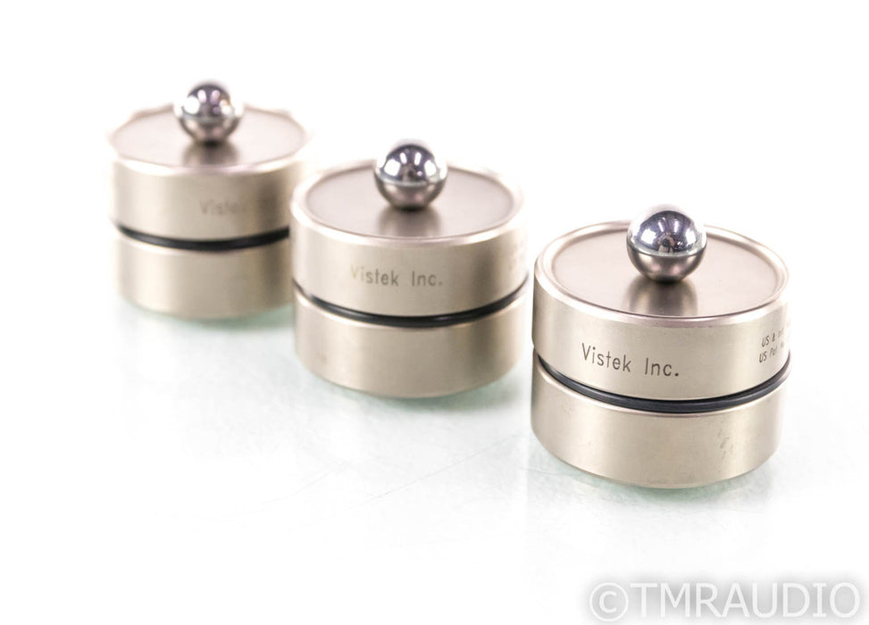 Vistek Aurios MIB 1.2 Isolators; Set of 3; Upgraded Tungsten Spheres