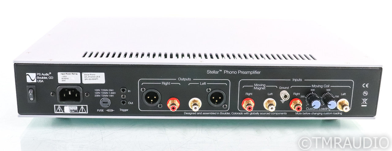 PS Audio Stellar MM / MC Phono Preamplifier; Silver (Used)