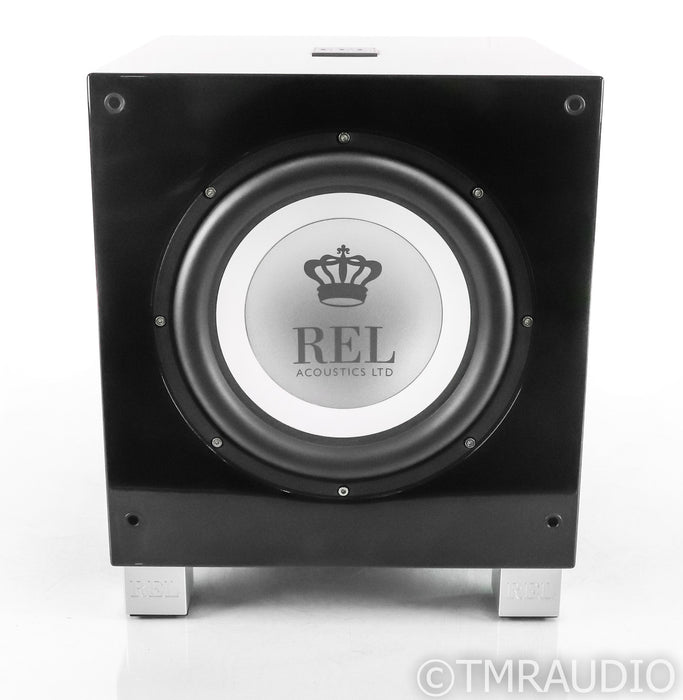 REL T/9i 10" Powered Subwoofer; Black