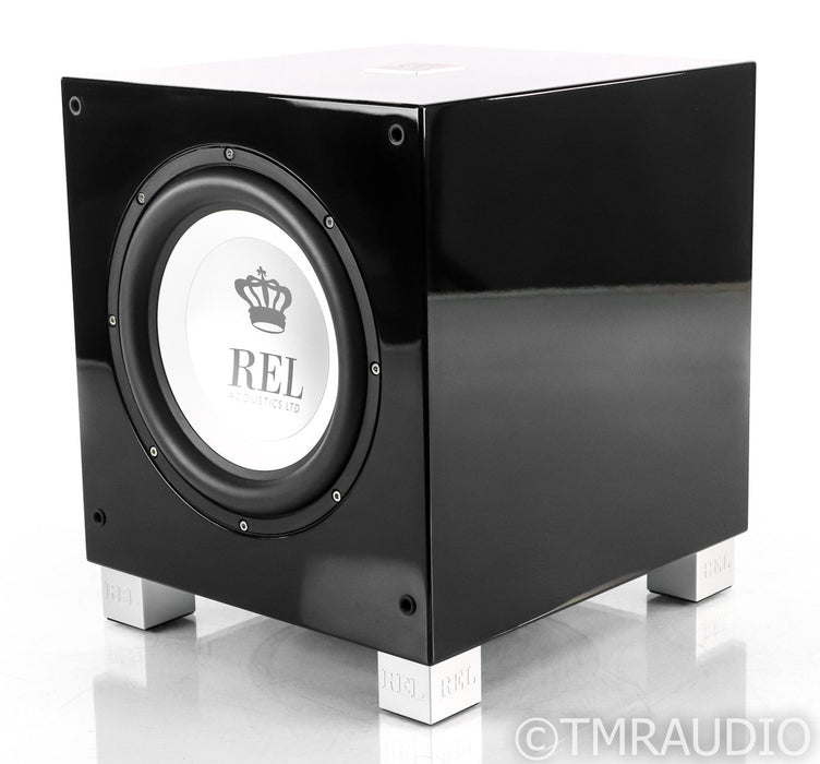 REL T/9i 10" Powered Subwoofer; Black