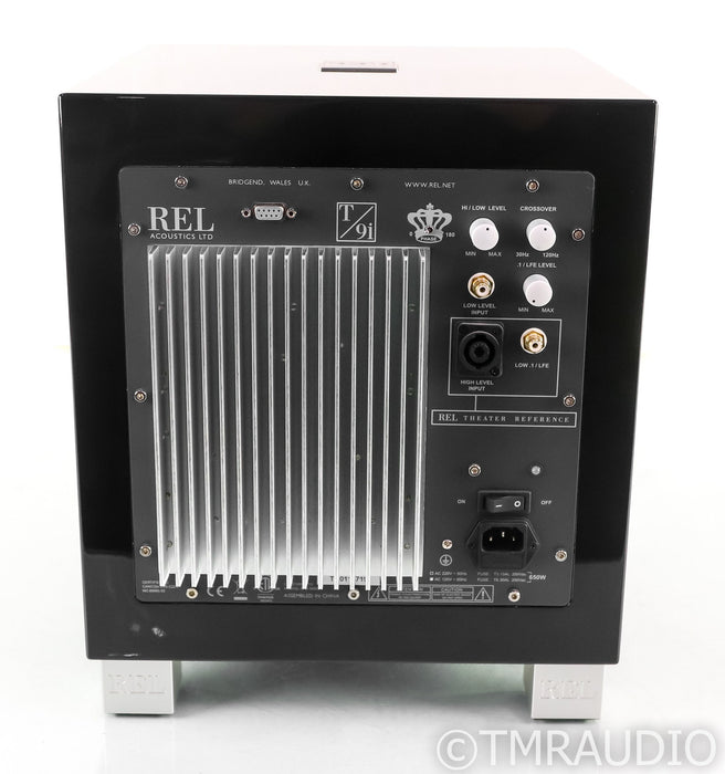 REL T/9i 10" Powered Subwoofer; Black