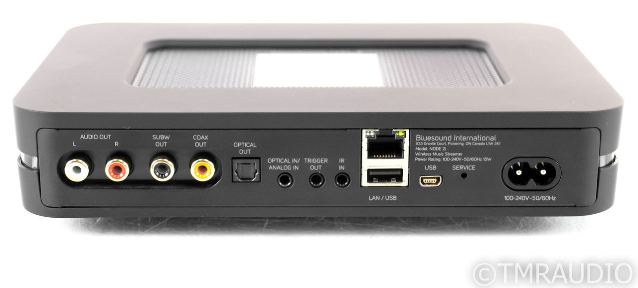 Bluesound Node 2i Wireless Network Streamer; Black