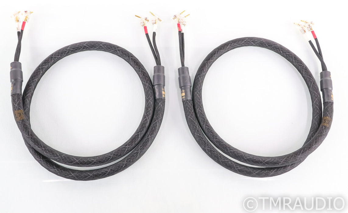 Kimber Kable Monocle X Speaker Cables; 6ft Pair; WBT-0610 CU Terminations