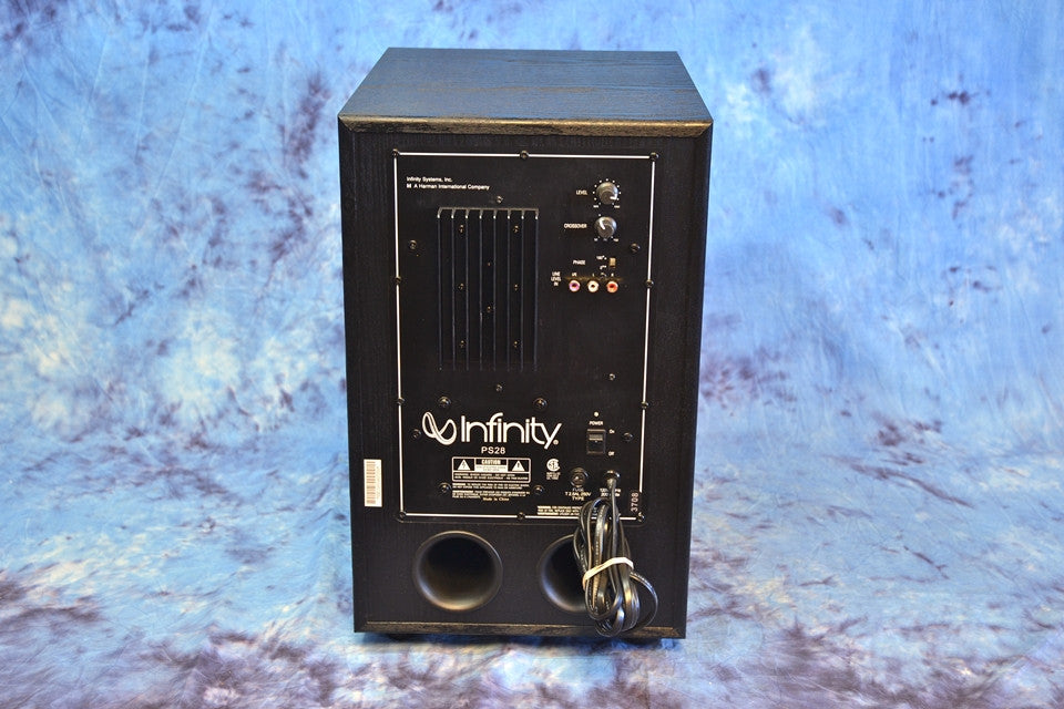 Infinity PS28 Powered Subwoofer in Factory Box. Looks perfect / AS-IS