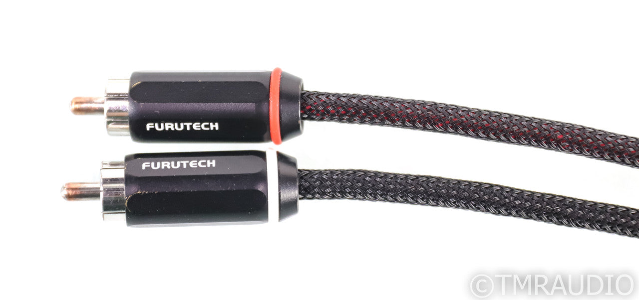 Furutech AG-12-R4 Phono Cables; AG12R4; 1.2m Pair Grounded RCA Interconnects