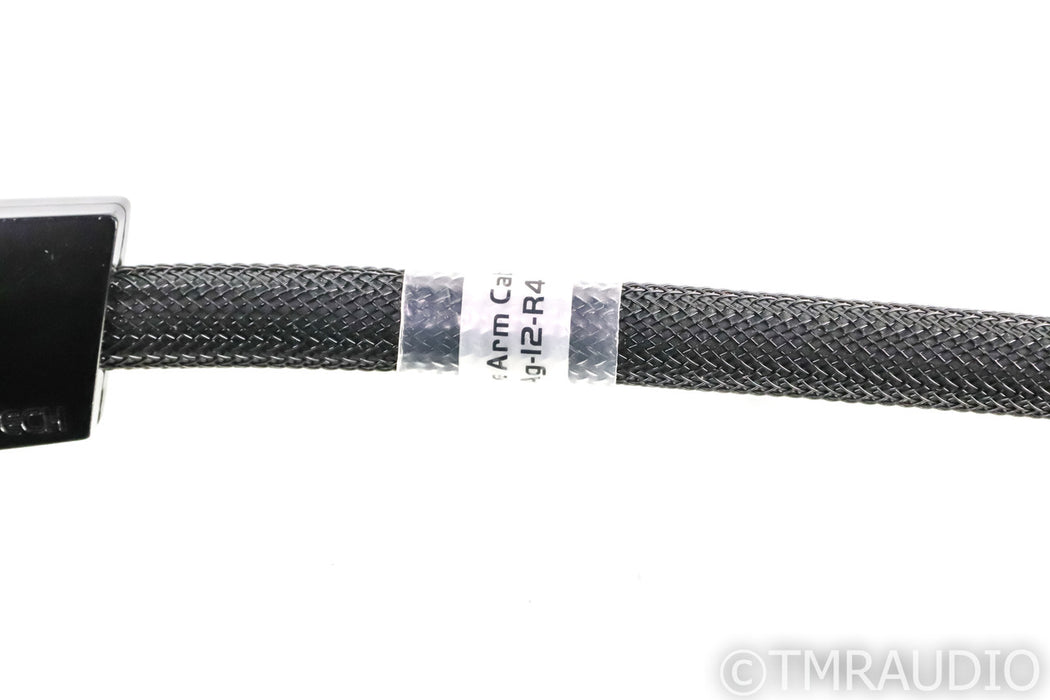 Furutech AG-12-R4 Phono Cables; AG12R4; 1.2m Pair Grounded RCA Interconnects