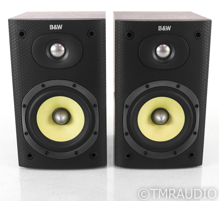 B&W DM600 S3 Bookshelf Speakers; DM-600S3; Black Pair