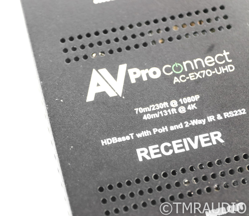 AVPro Connect AC-EX70-UHD HDMI / HDBaseT; Transmitter/Receiver Kit; 1 PSU