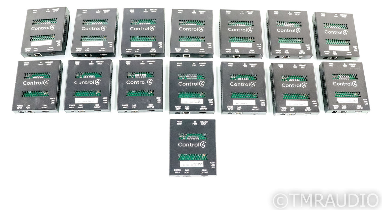 Control4 C4-HDBTEB-B HDBaseT HDMI Receiver; Lot of 13 (Untested)