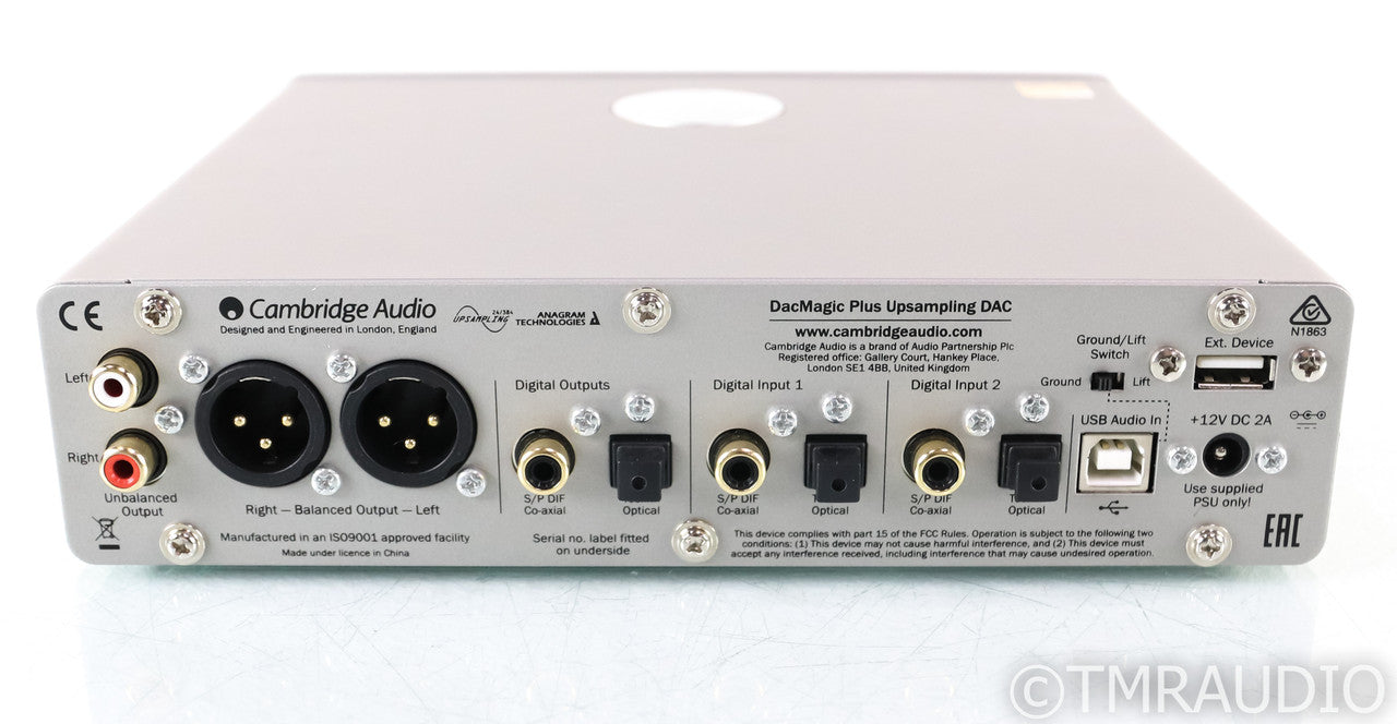 Cambridge Audio DacMagic Plus DAC; D/A Converter; Silver
