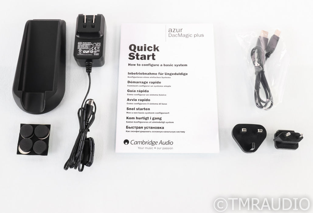 Cambridge Audio DacMagic Plus DAC; D/A Converter; Silver