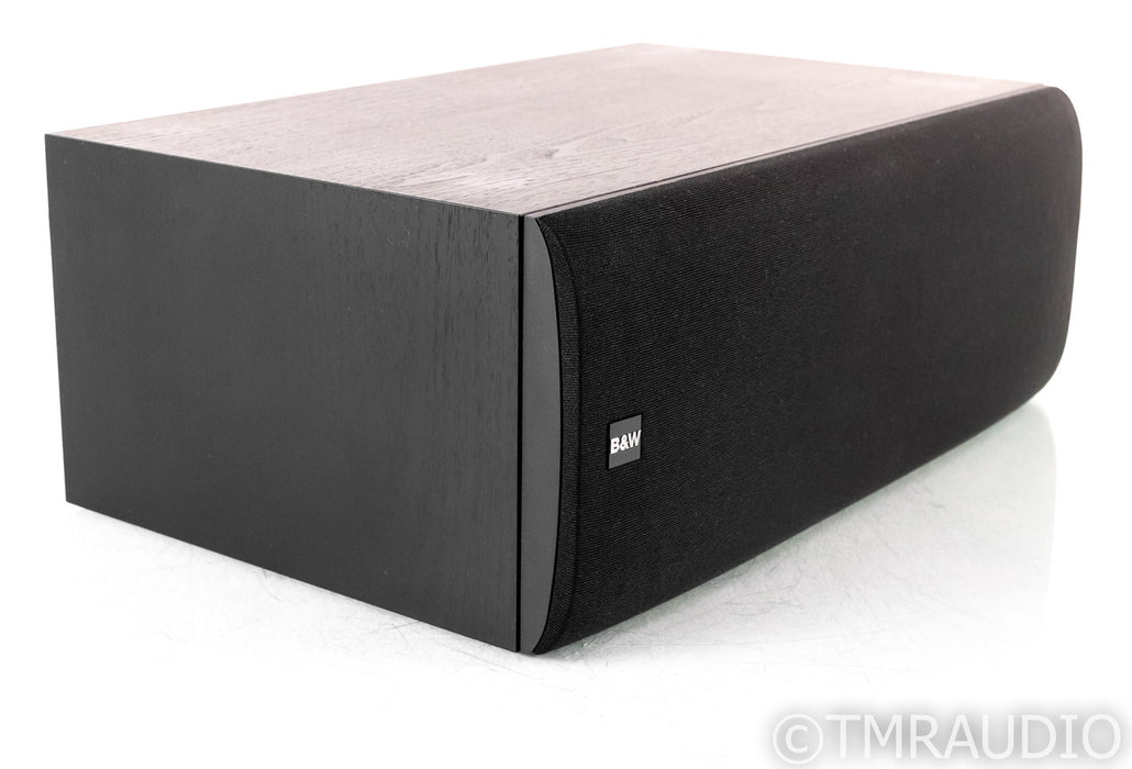 B&W LCR60 S3 Center Channel Speaker; Black Ash; LCR-60