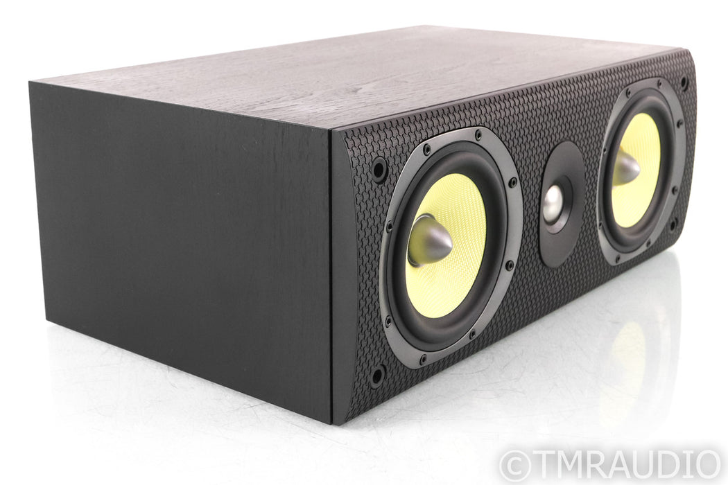 B&W LCR60 S3 Center Channel Speaker; Black Ash; LCR-60