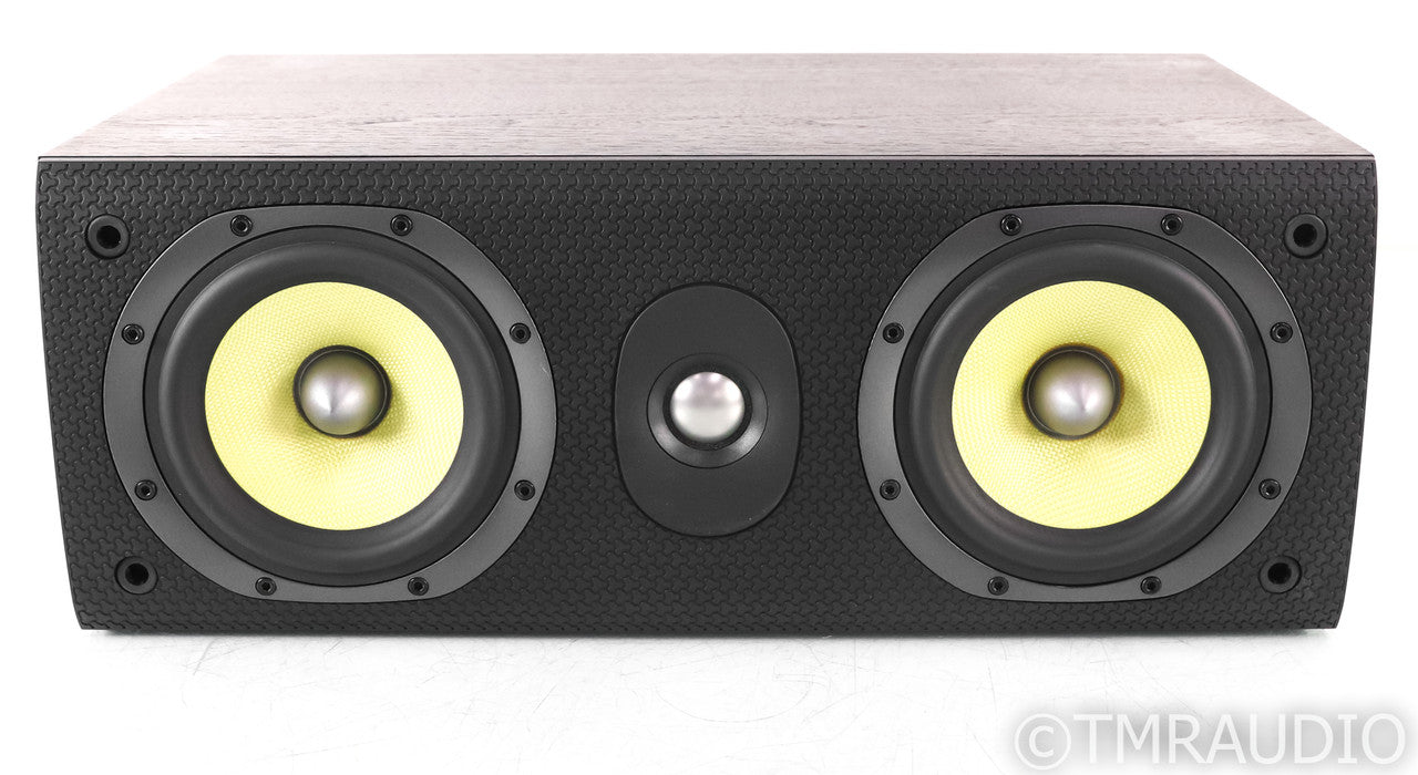 B&W LCR60 S3 Center Channel Speaker; Black Ash; LCR-60