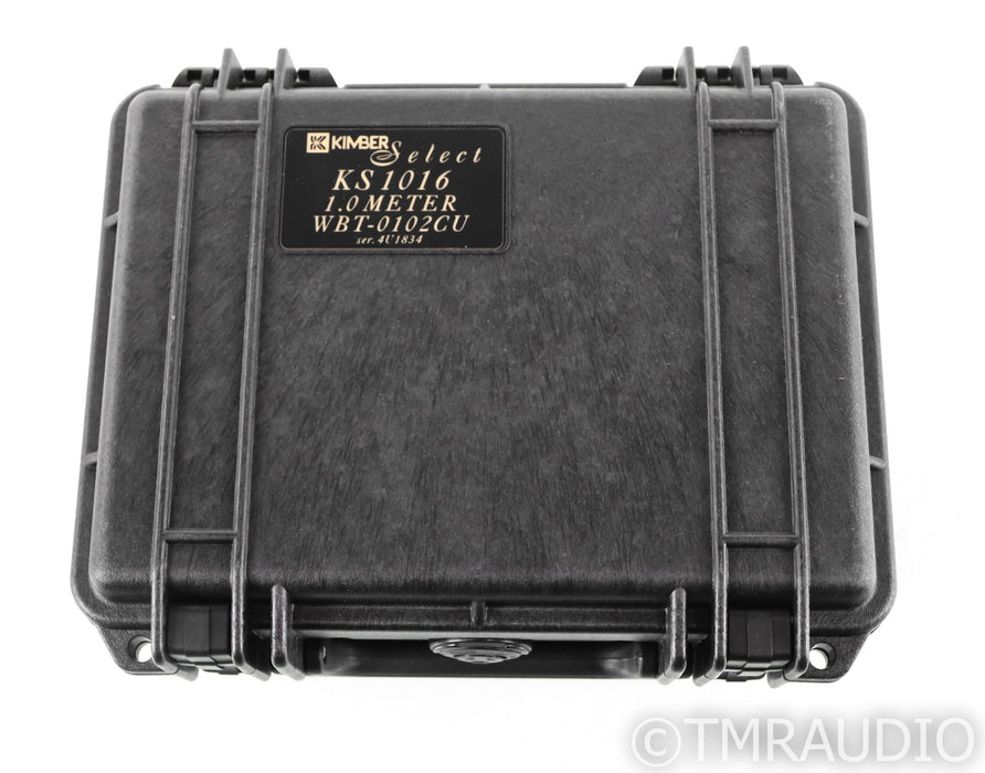 Kimber Kable KS1016; RCA Interconnect Pair; RCA Interconnect Pair