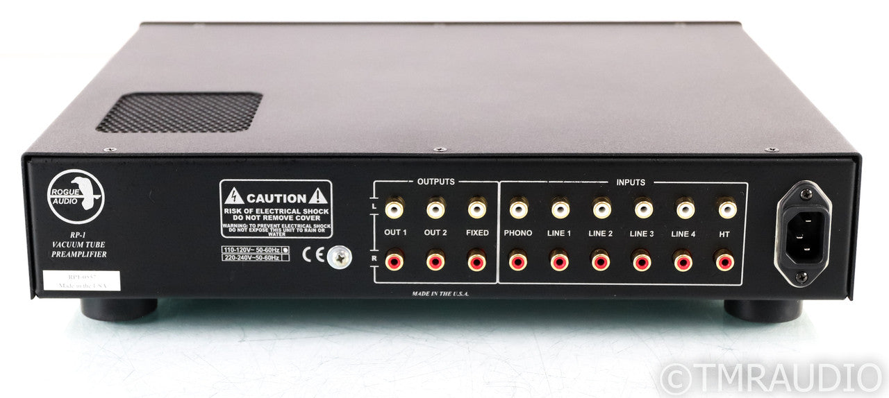 Rogue Audio RP-1 Stereo Tube Hybrid Preamplifier; RP1; Remote