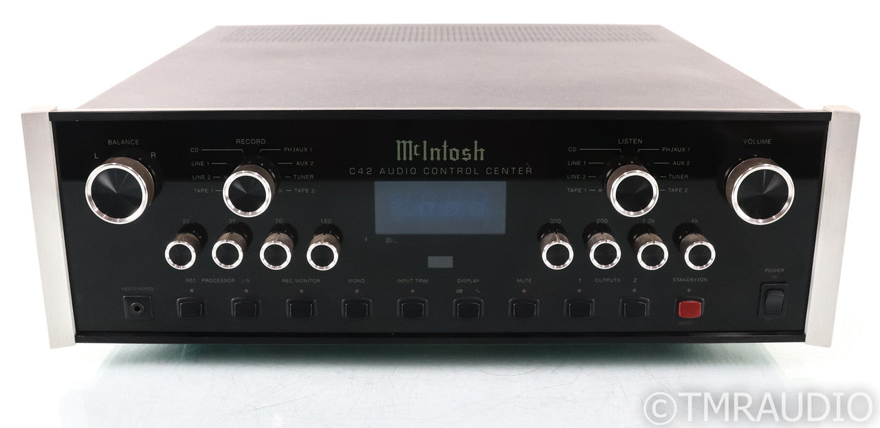 McIntosh C42 Stereo Preamplifier; C-42; Remote