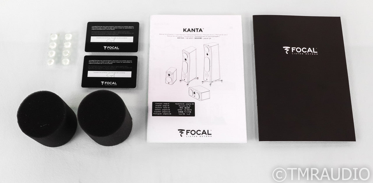 Focal Kanta No. 1 Bookshelf Speakers
