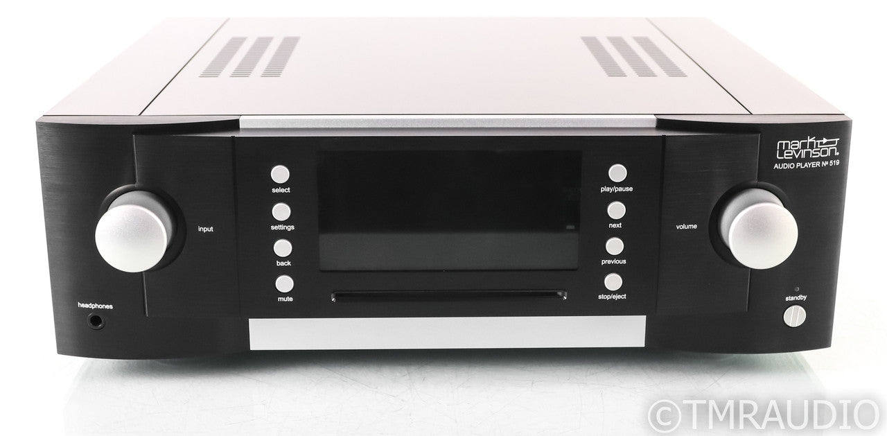 Mark Levinson No. 519 Wireless Network Streamer / CD Player; DAC; Black; Remote