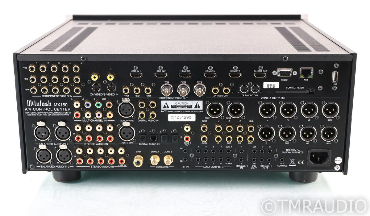 McIntosh MX-151 7.1 Channel Home Theater Processor; MX151; Remote (1/0)