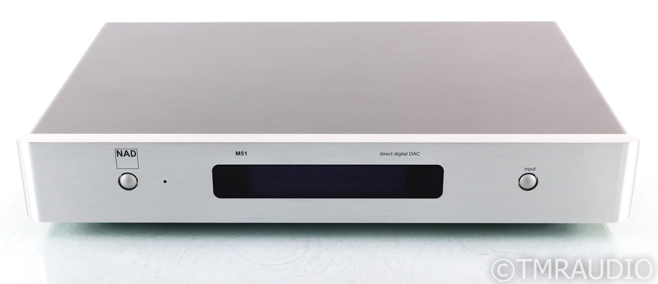 NAD M51 DAC; D/A Converter; M-51; Silver; Remote