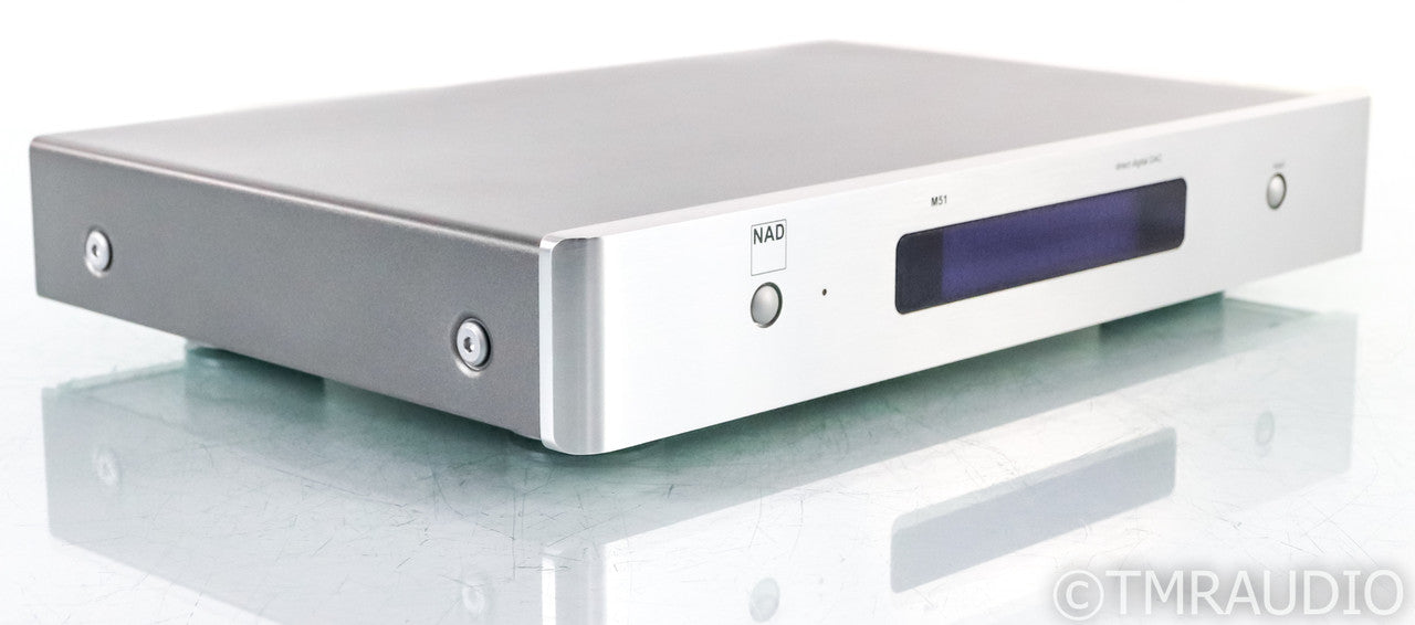 NAD M51 DAC; D/A Converter; M-51; Silver; Remote