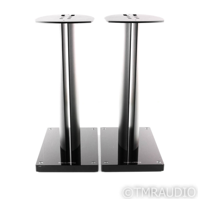 B&W FS-805 D3 24" Bookshelf Speaker Stands; Black Pair; FS805D3