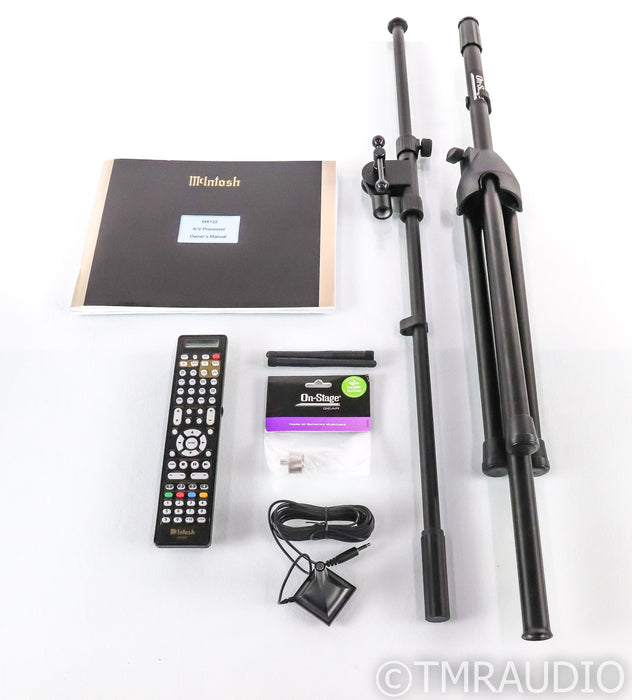 McIntosh MX122 11.2 Channel Home Theater Processor; MX-122; Remote; Dolby Atmos (1/5)
