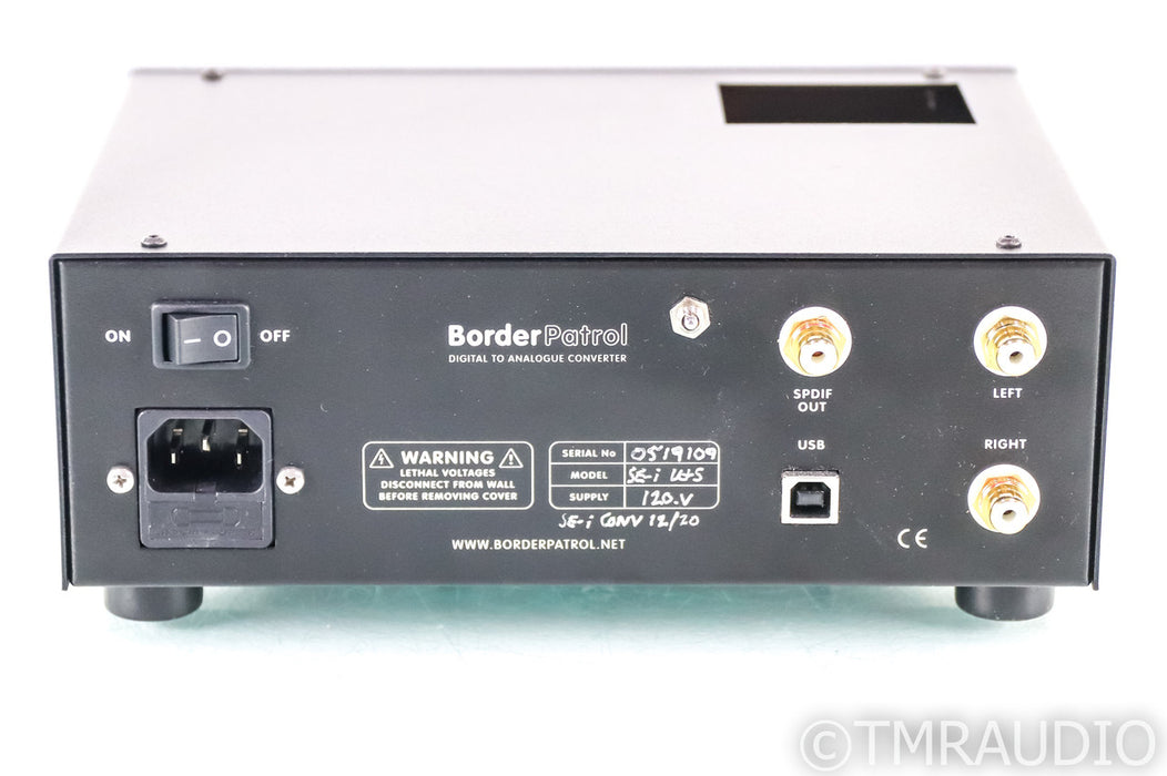 Border Patrol SE-i Tube Hybrid DAC; D/A Converter; USB; SE-i Coaxial; Silver