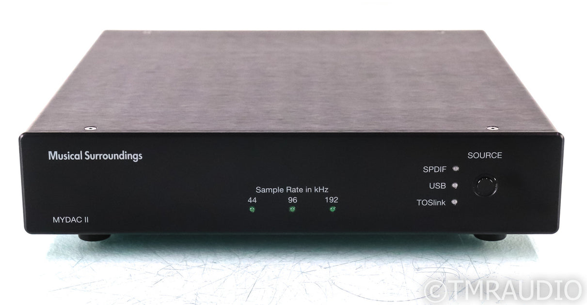 Musical Surroundings MYDAC II USB DAC; D/A Converter; Black — The Music ...