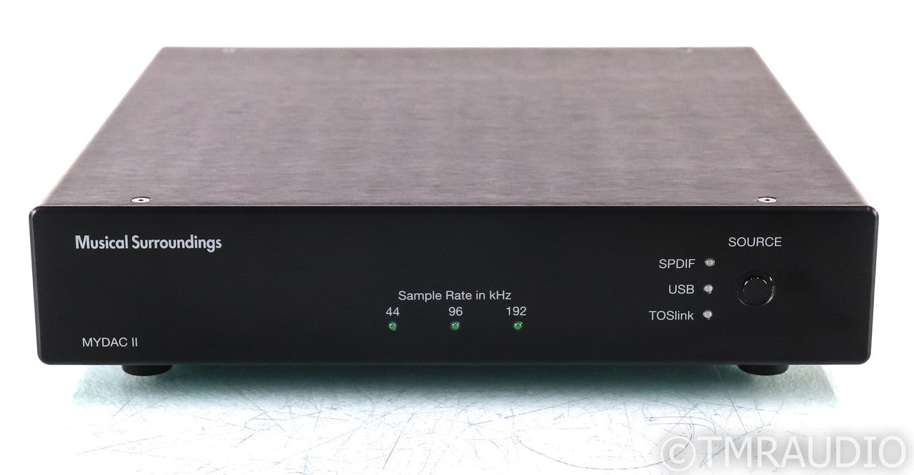 Musical Surroundings MYDAC II USB DAC; D/A Converter; Black