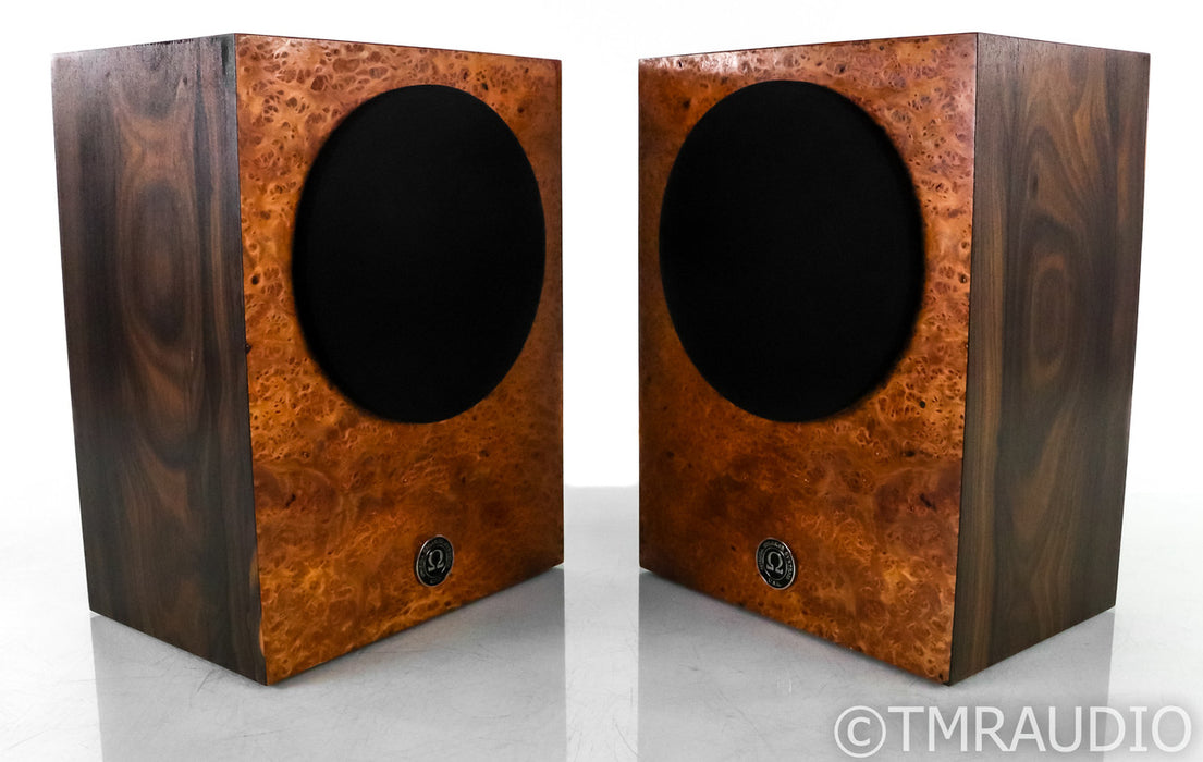 Omega Speaker Systems Compact Alnico Bookshelf Speakers