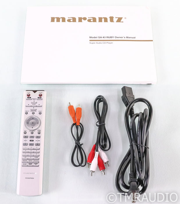 Marantz SA-KI Ruby SACD / CD Player; Ken Ishiwata; Black