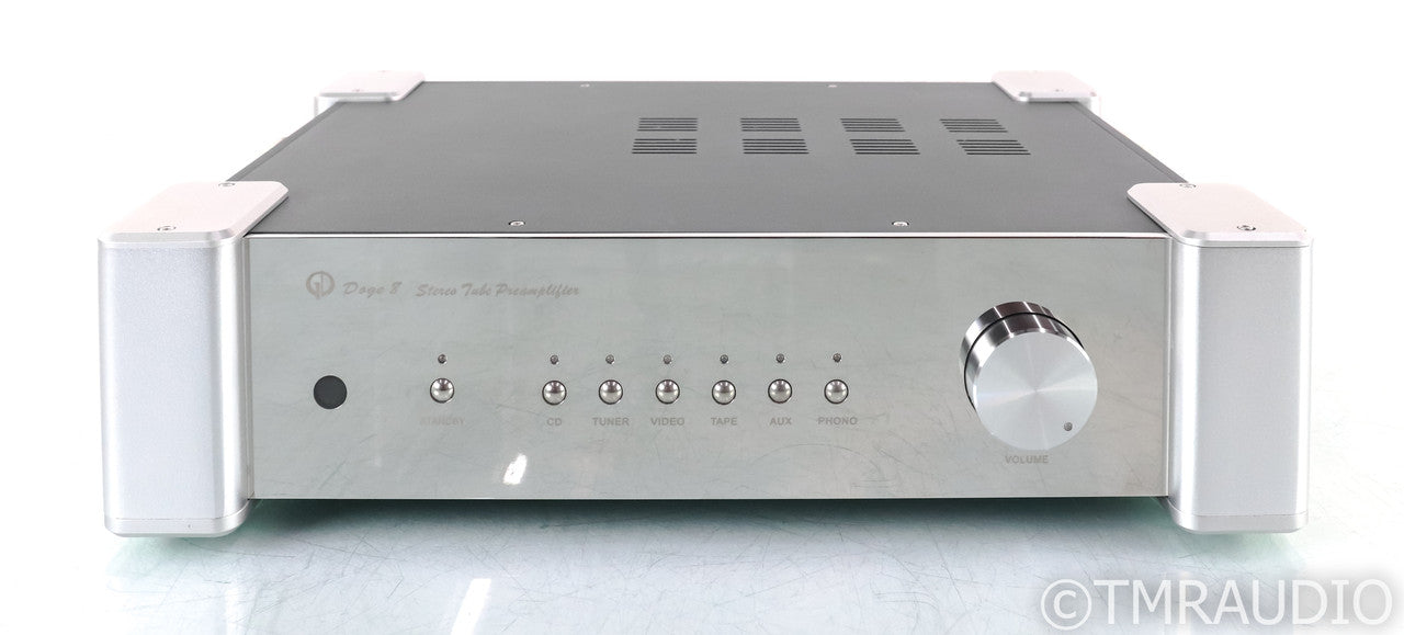 Doge 8 Clarity Stereo Tube Preamplifier; 2017 Edition; Chrome; Remote