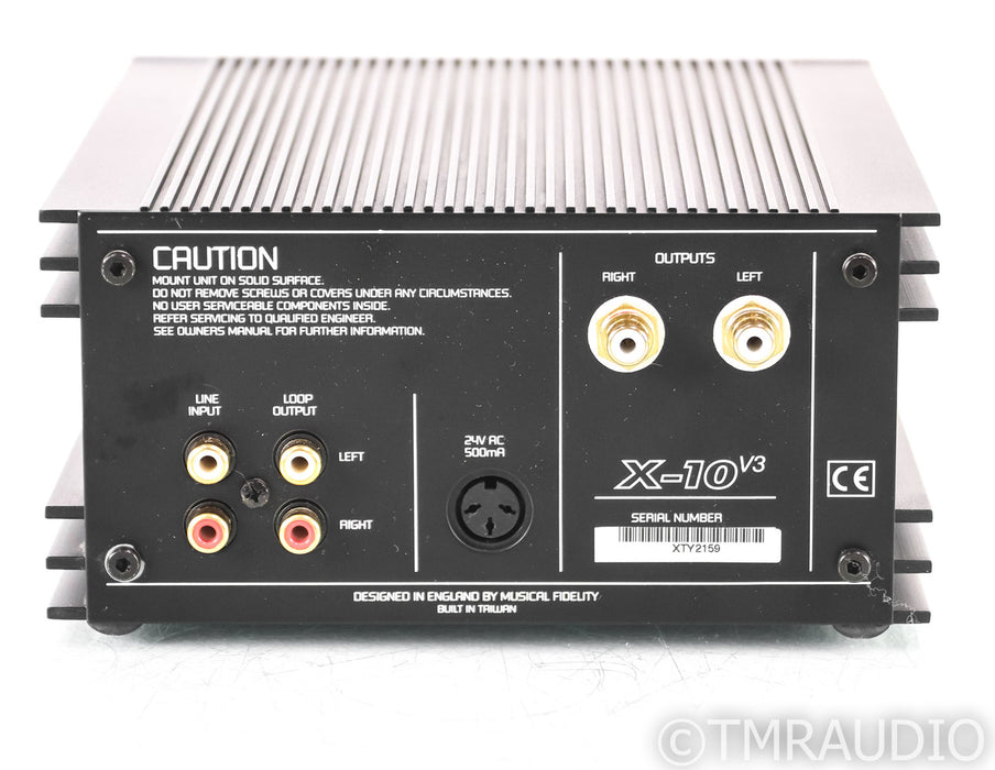Musical Fidelity X-10 V3 Stereo Tube Buffer; X10v3