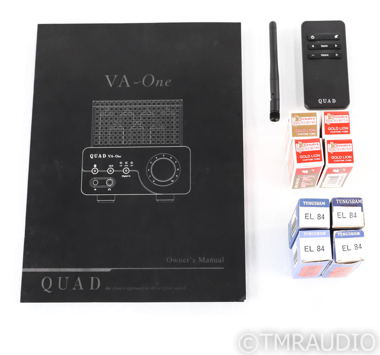 Quad VA-One Stereo Tube Integrated Amplifier; VA1; Remote; Bluetooth