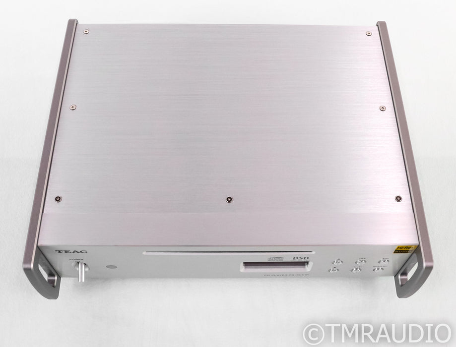 TEAC PD-501HR CD Player; PD501HR; Silver; Remote (Low Hours)