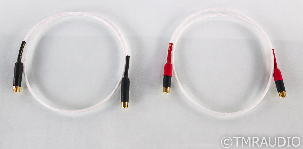 Signal Cable Silver Resolution RCA Cables; 3ft Pair Interconnects