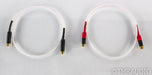 Signal Cable Silver Resolution RCA Cables; 3ft Pair Interconnects