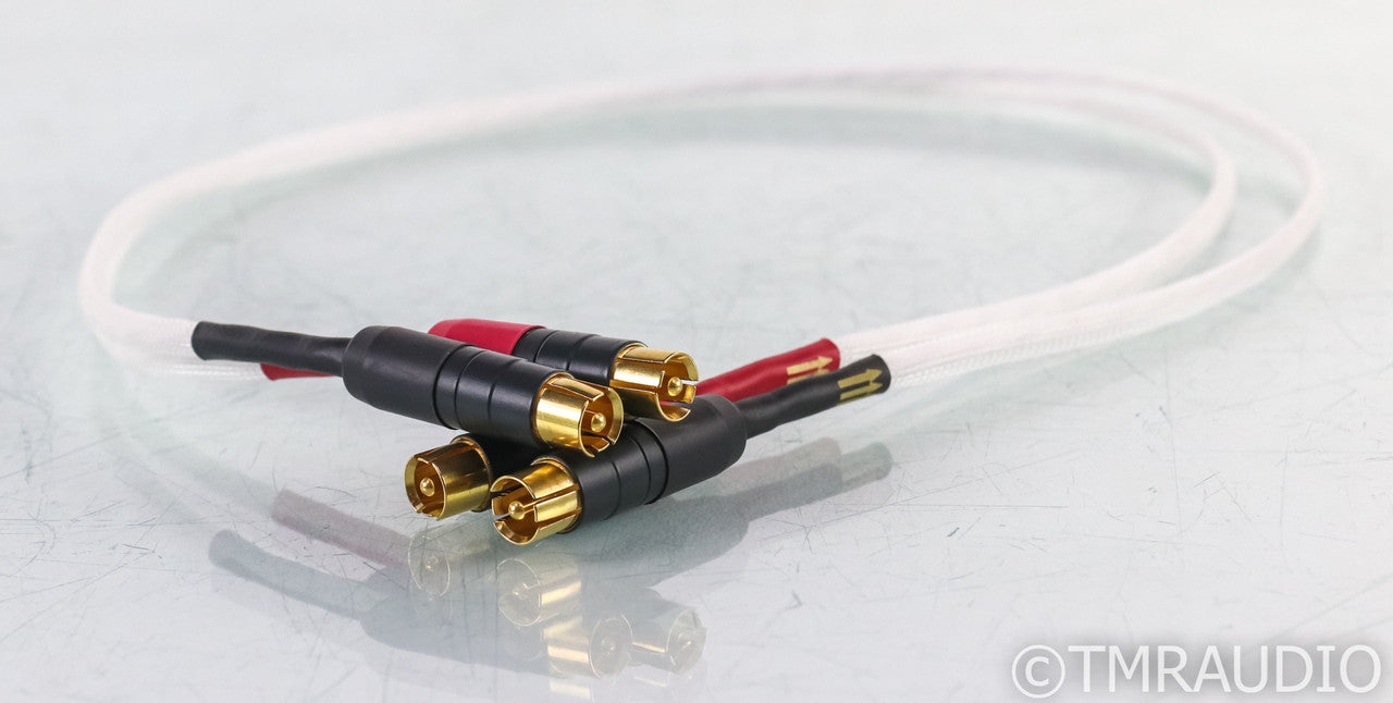 Signal Cable Silver Resolution RCA Cables; 3ft Pair Interconnects