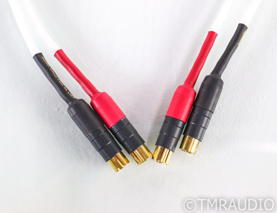 Signal Cable Silver Resolution RCA Cables; 3ft Pair Interconnects